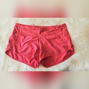 lululemon athletica Coral Pink Athletic Shorts
